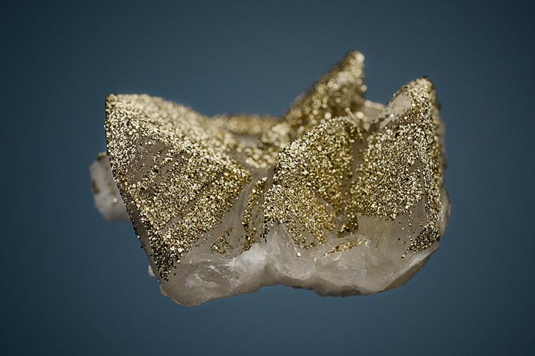 PYRITE on CALCITE